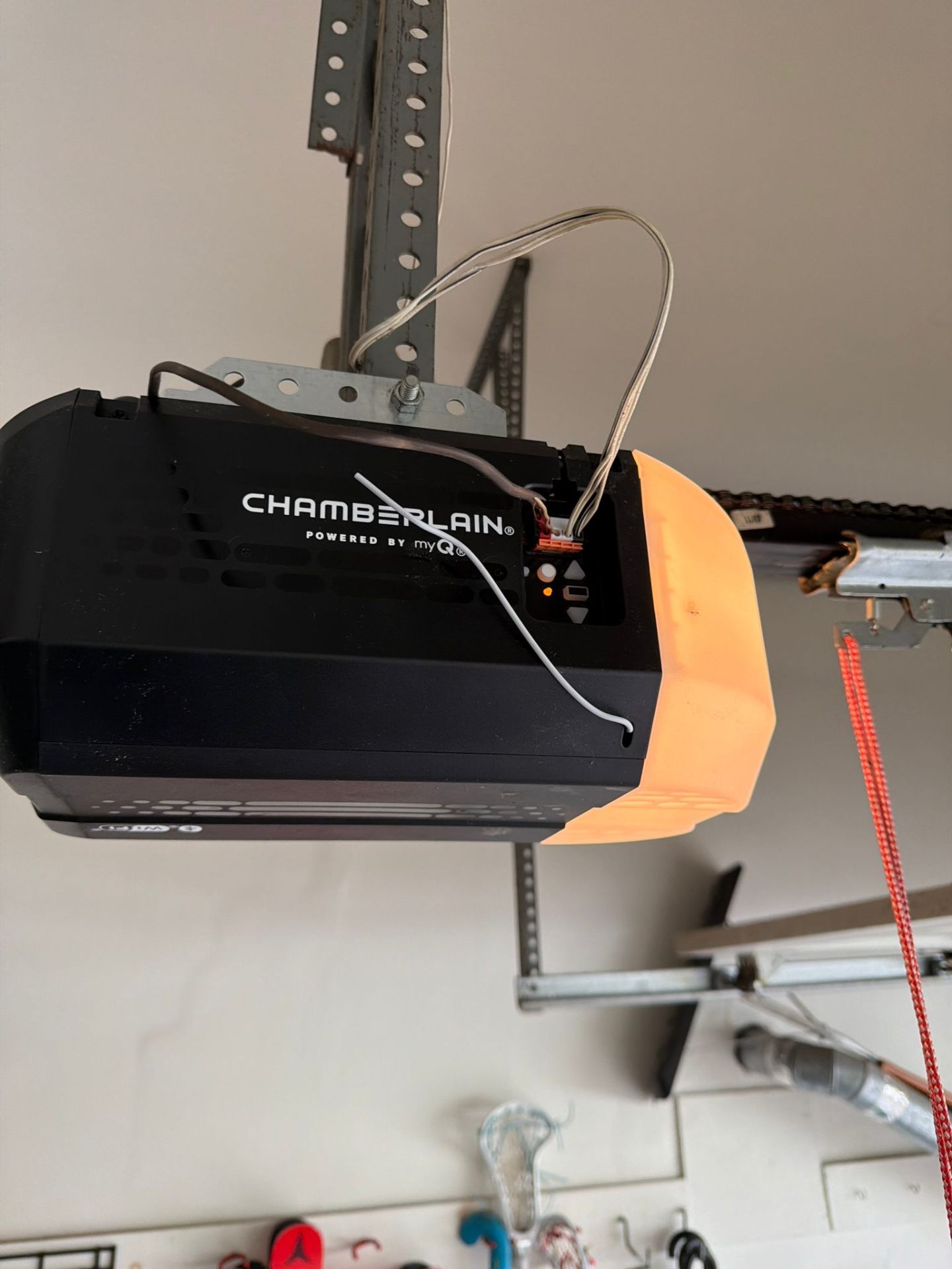Garage door opener control board and sensor wiring repair